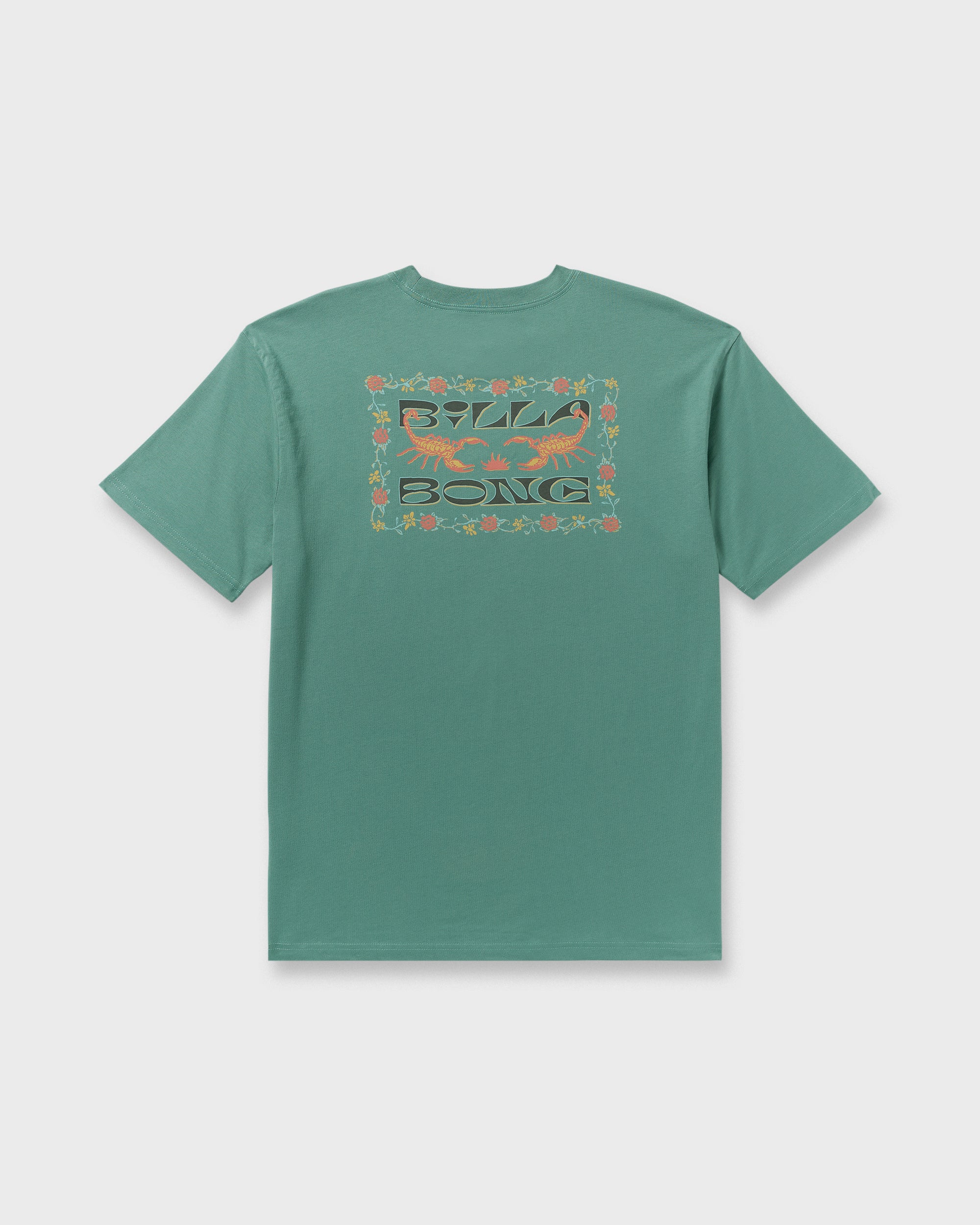 Sharp Regular Short Sleeve T-Shirt - Sage Green - Image 7