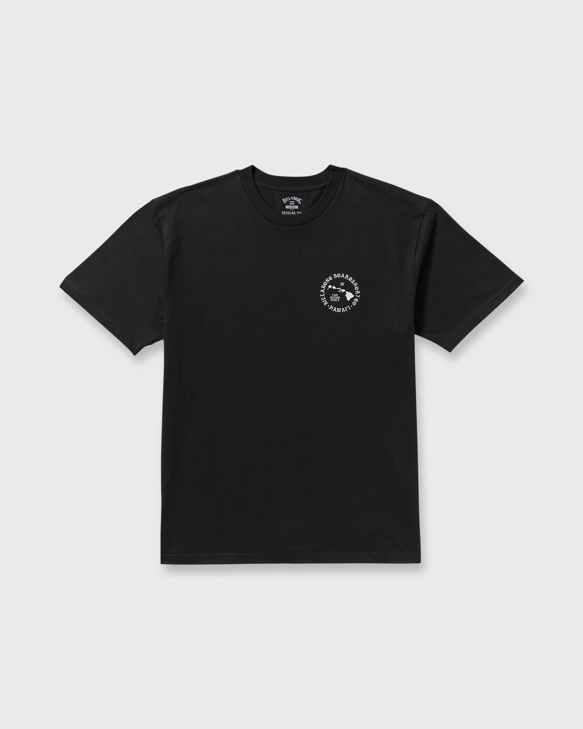 Aloha Island Hi Regular Short Sleeve T-Shirt - Washed Black - Image 6