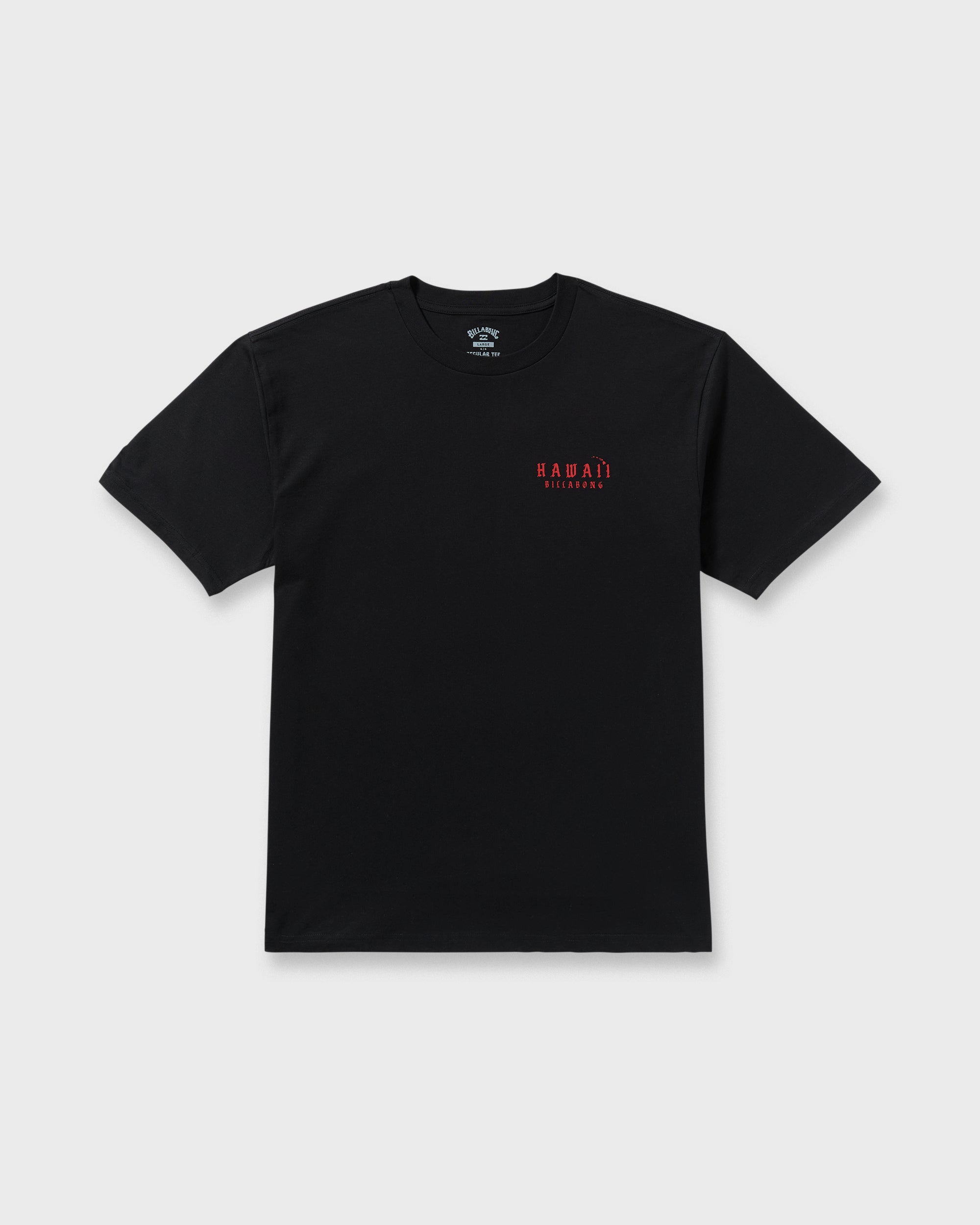 Skull Wave Hi Regular Short Sleeve T-Shirt - Black - Image 6