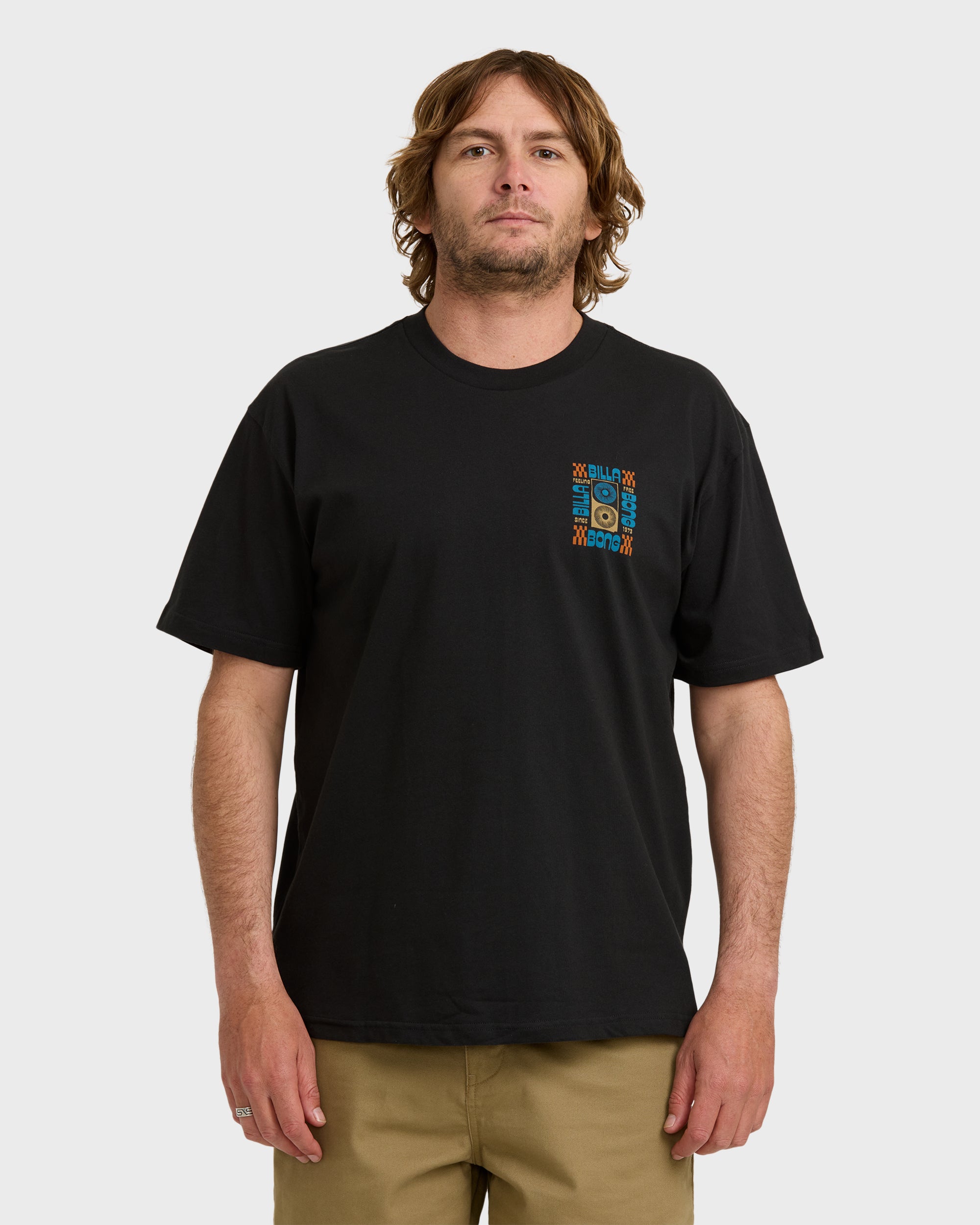 Solar Regular Short Sleeve T-Shirt - Washed Black - Image 2