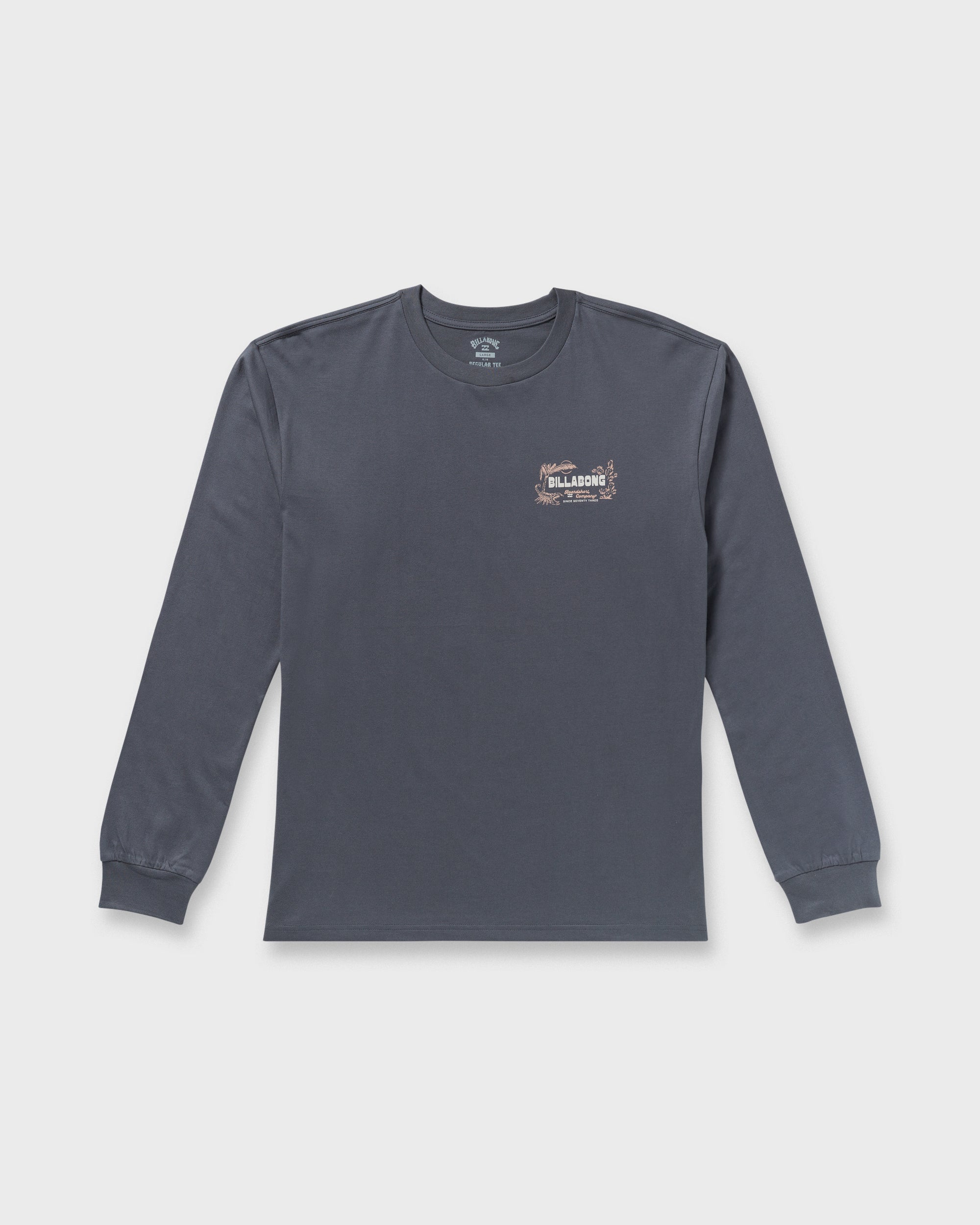 Lounge Regular Long Sleeve T-Shirt - Midnight Blue - Image 6