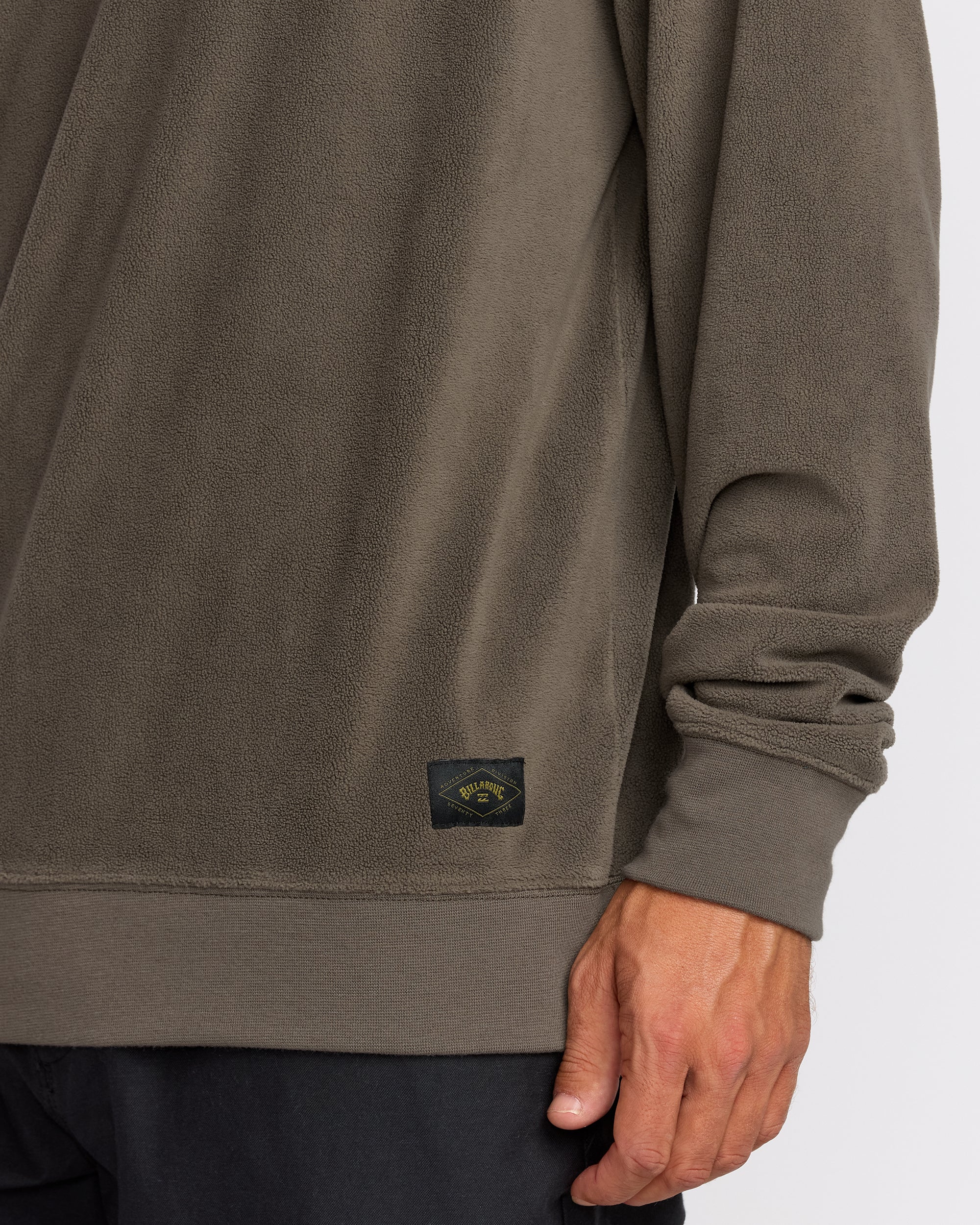 Torched Crewneck Sweatshirt - Brown - Image 5