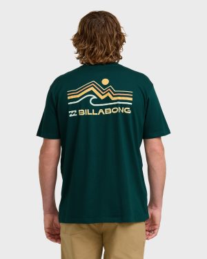 A/Div Range Short Sleeve T-Shirt - Spruce Green