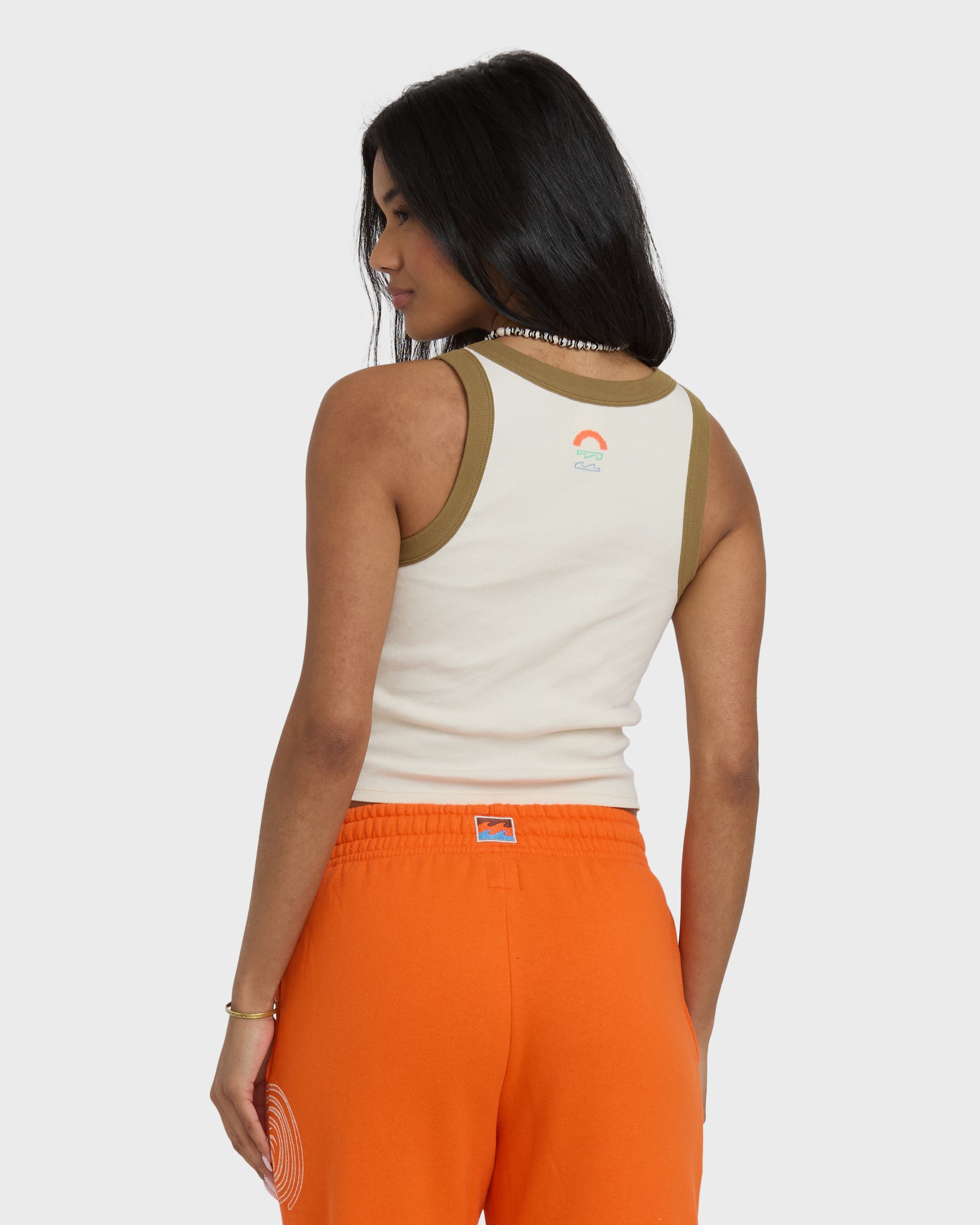Schuyler Ringer Tank T-Shirt - Whitecap - Image 5