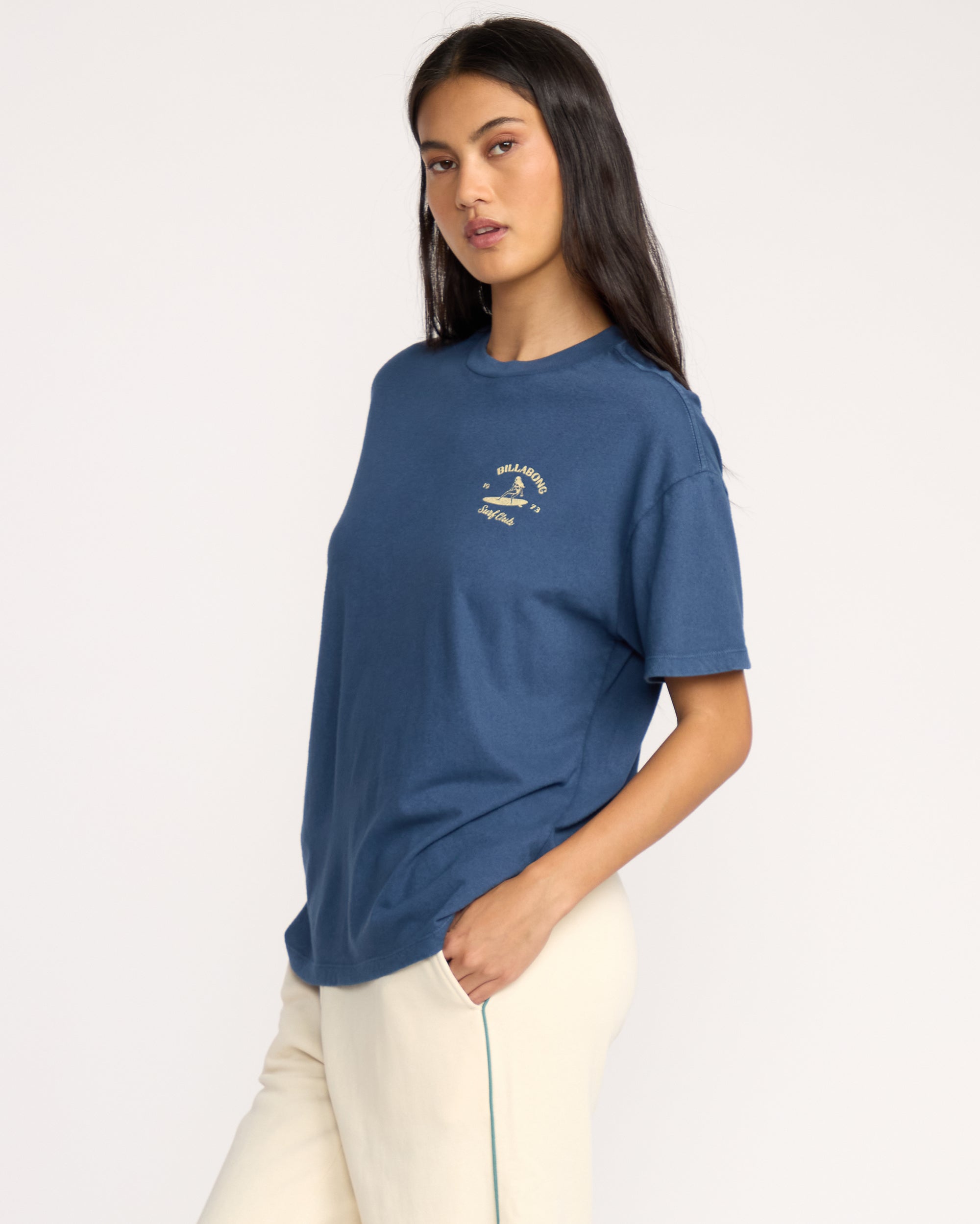 Catch Feelings T-Shirt - Navy - Image 3