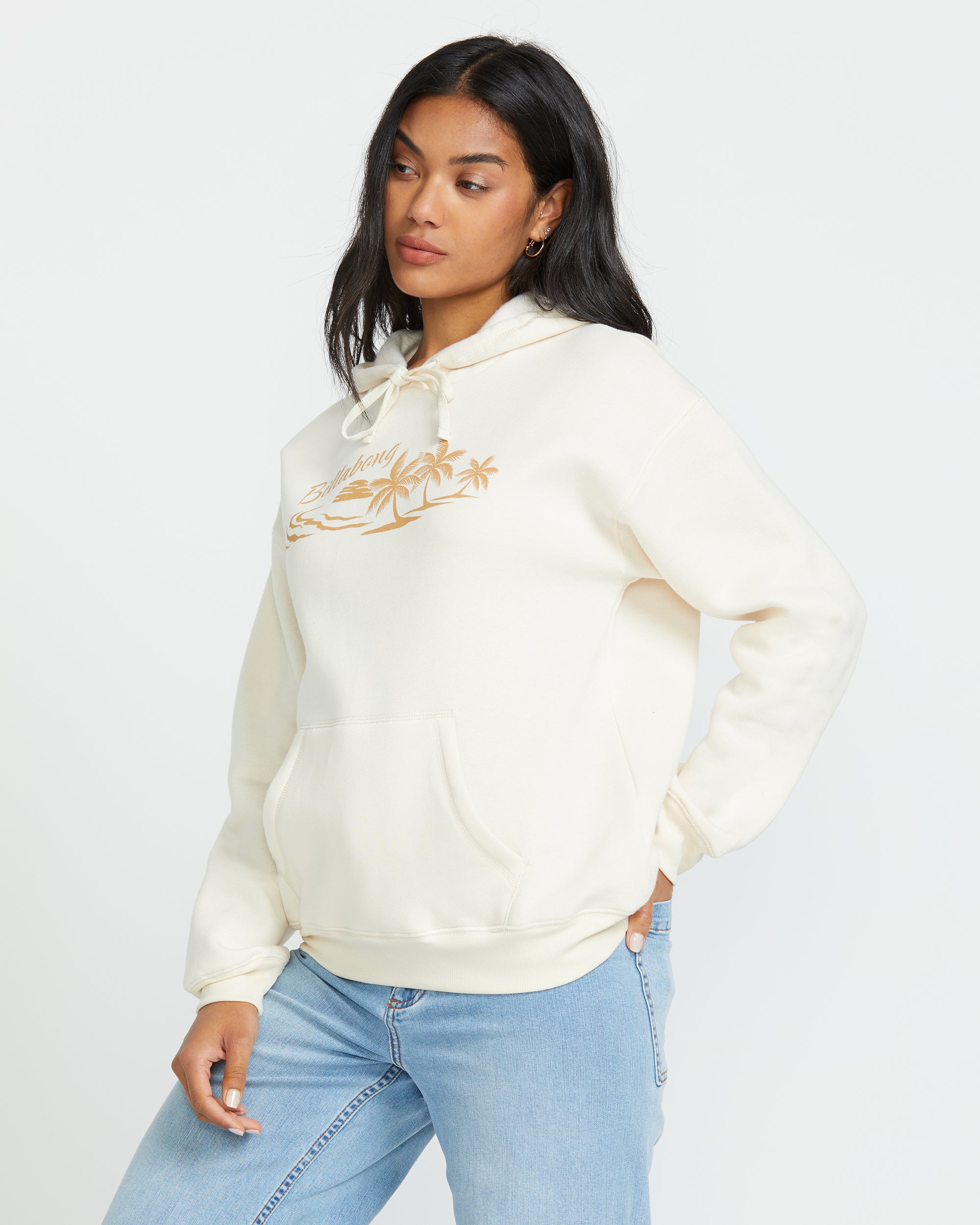 Beach Tropics Po Hoodie - Whitecap - Image 4
