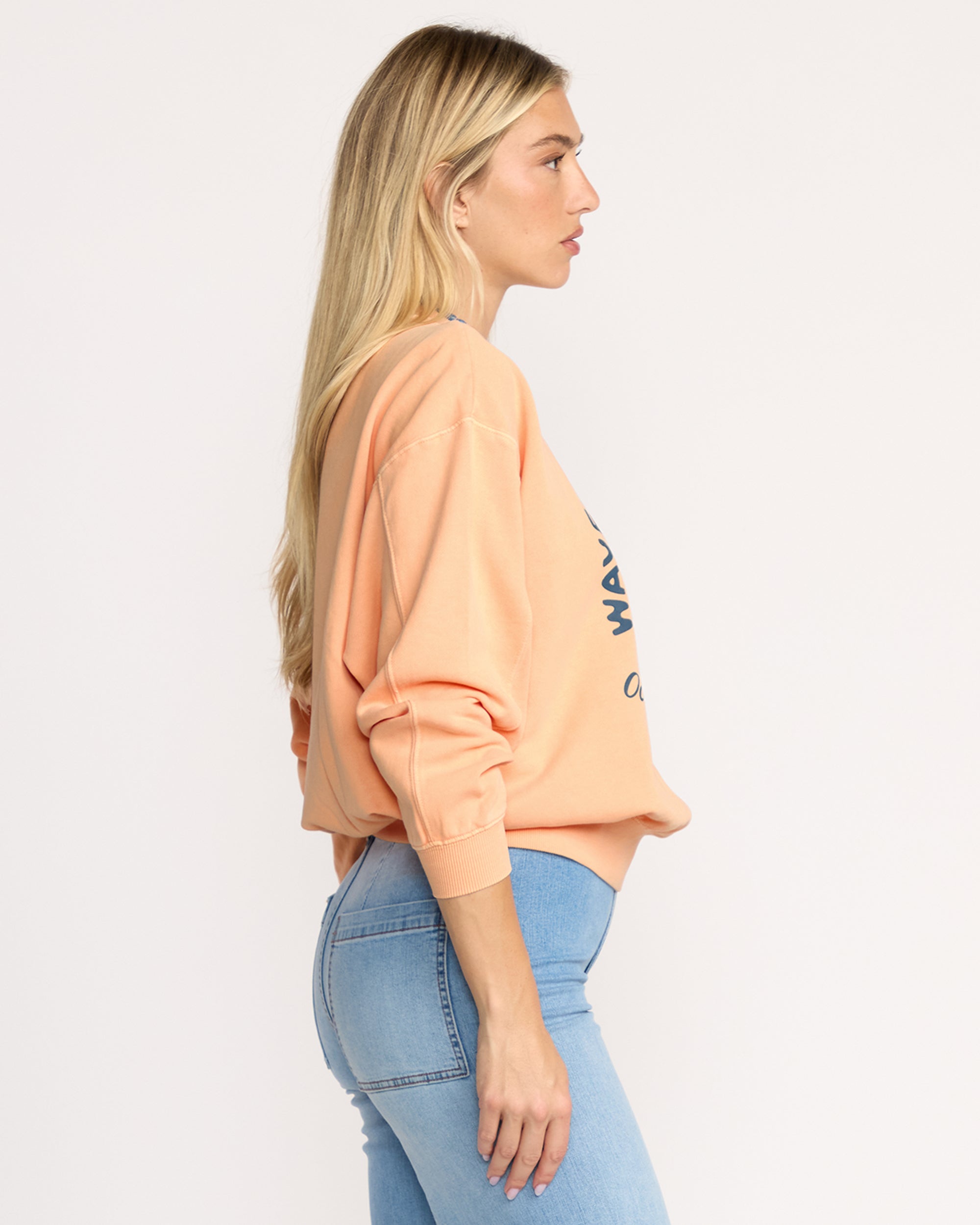 Time For Kendal Crewneck Sweatshirt - Sunstone - Image 5