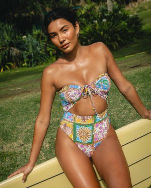 Heat Dream Andrew Hi One-piece Swimsuit - Multi
